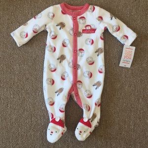 Carter’s Christmas Fleece Sleeper